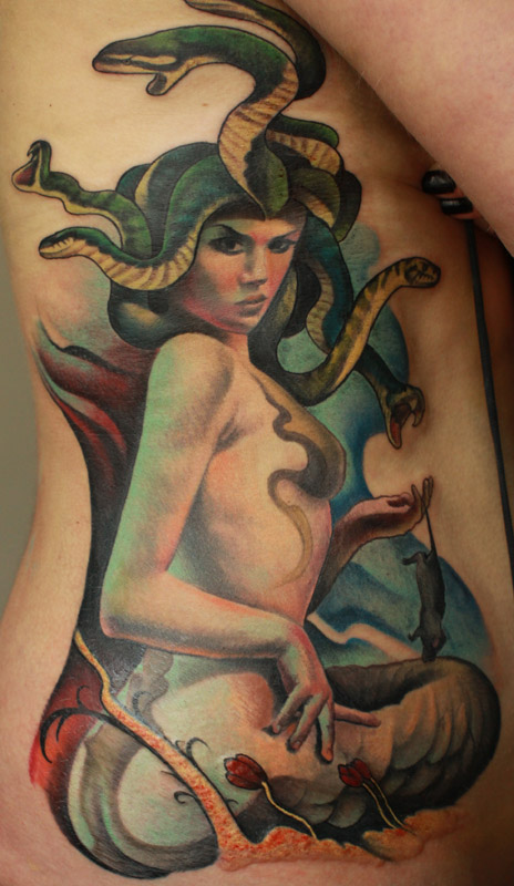 Medusa tattoo by nailone on deviantART