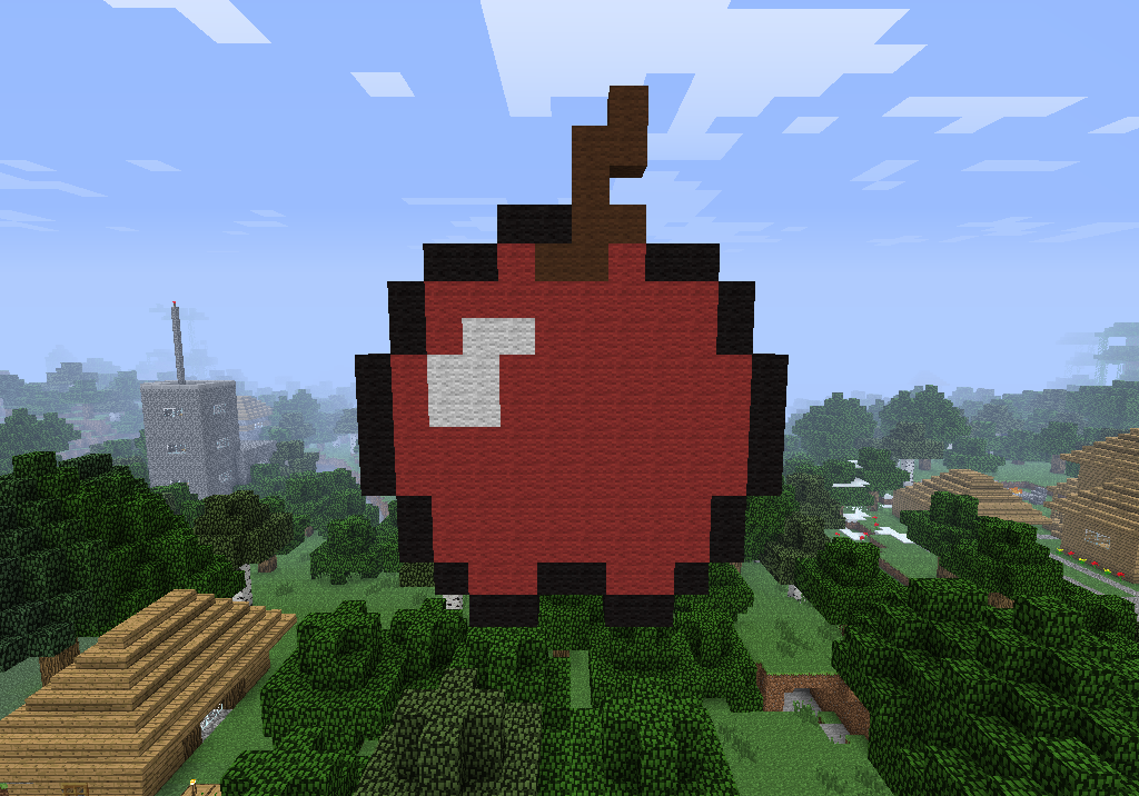 minecraft_pixel_art_apple_by_i_am_crazyp