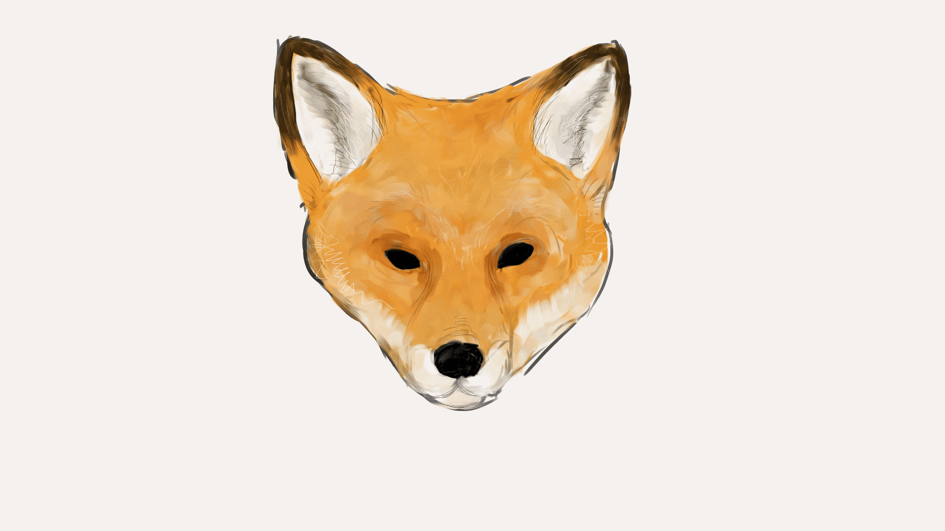 WIP fox animation mask by sushiforsure