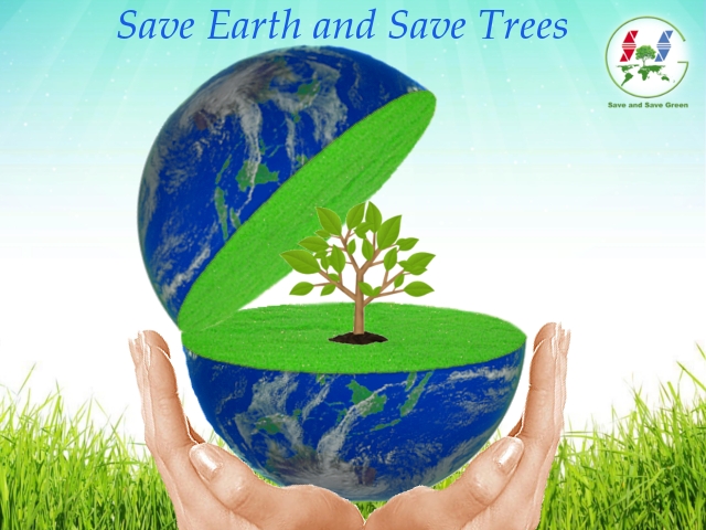Essay writing on go green save future