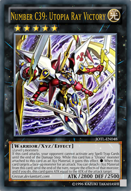 Gallery Yugioh Chaos Number 39 Utopia Ray Victory