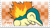 Cyndaquil Fan Stamp by Skymint-Stamps