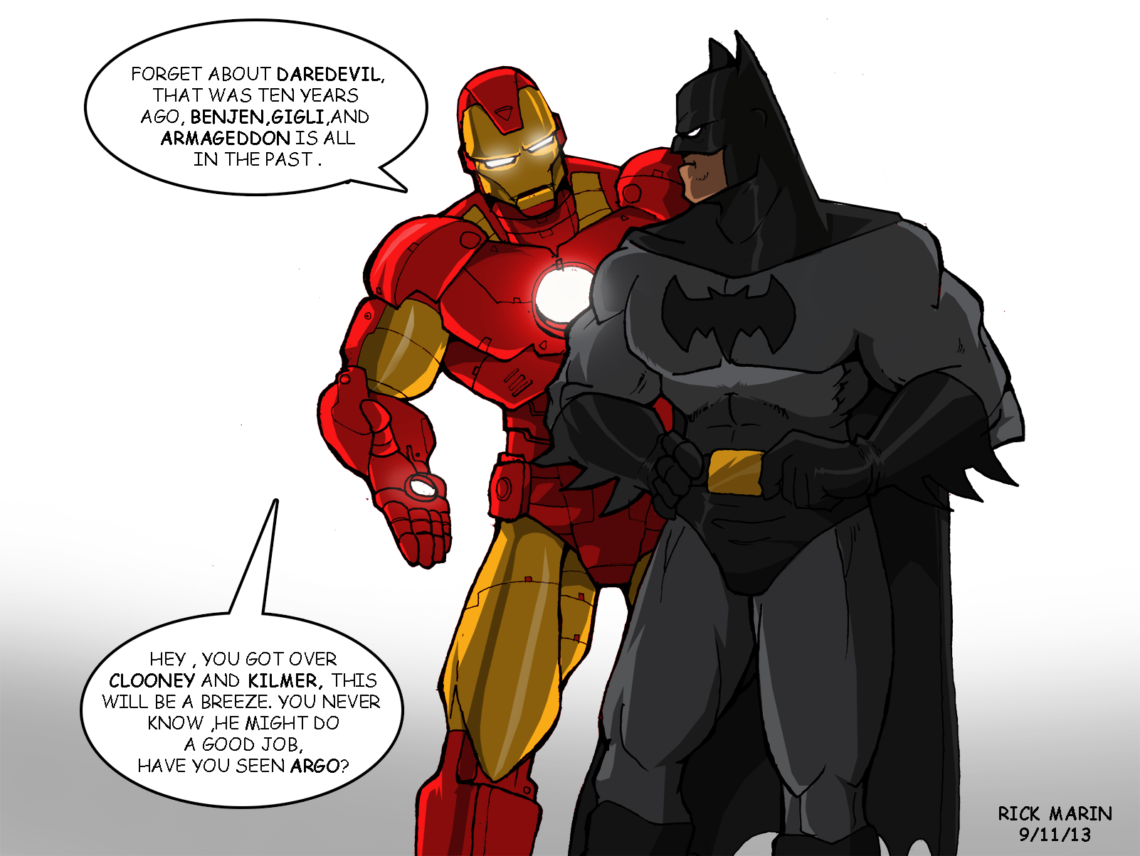Batman Vs Iron Man