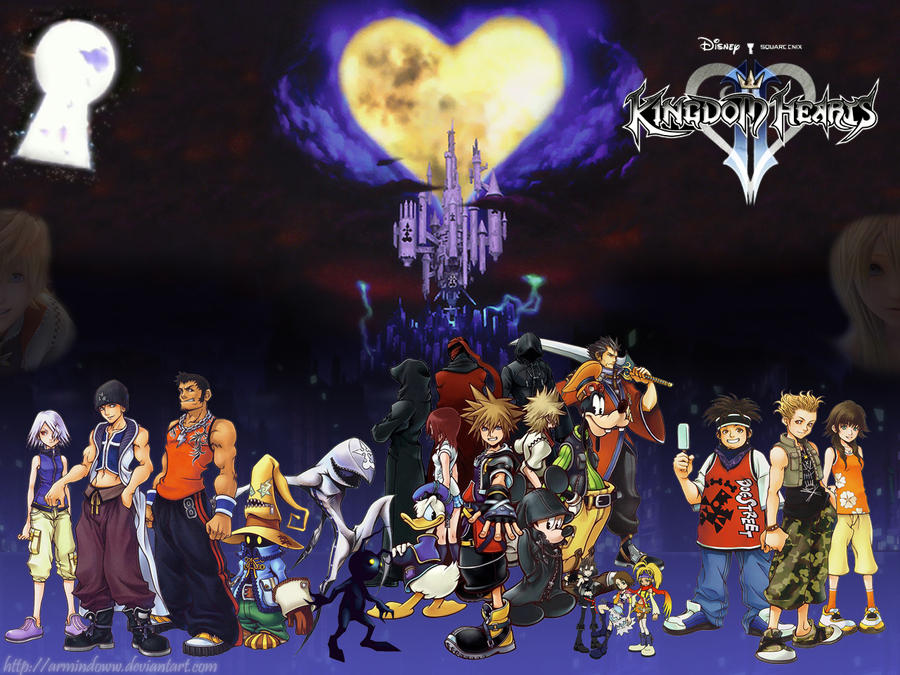 kingdom hearts 2 wallpaper. Kingdom Hearts 2 Wallpaper by