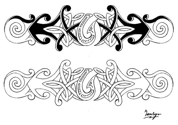 Tattoo Design Maori Celtic By Shadow Phoegon On DeviantART 600x423px
