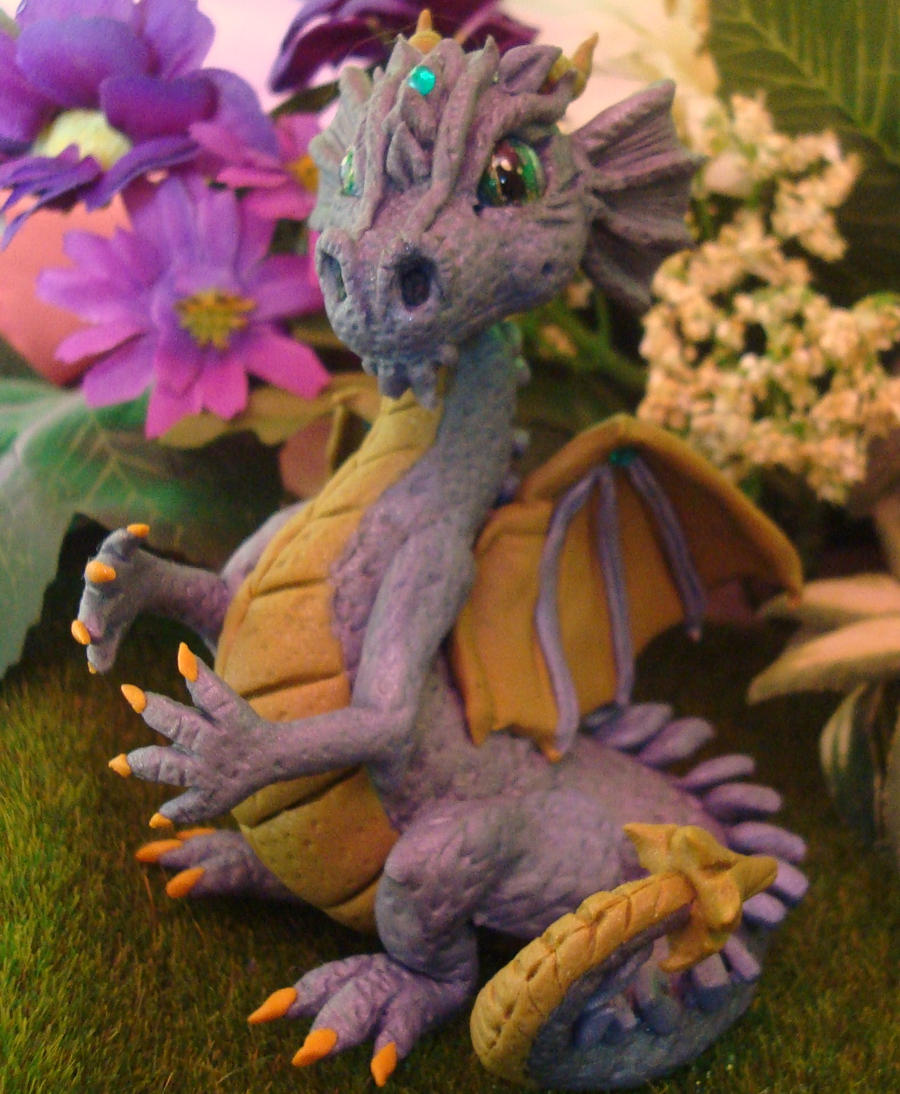 polymer clay dragon china by