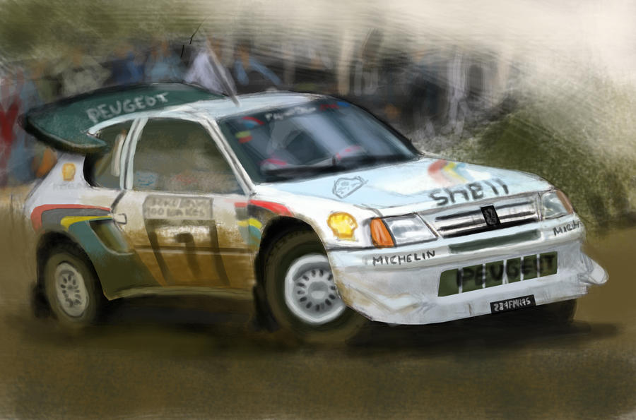 Peugeot 205 Rally by FCD94 on deviantART
