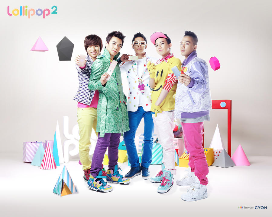 Big Bang Lollipop 2 Wallpaper 2011