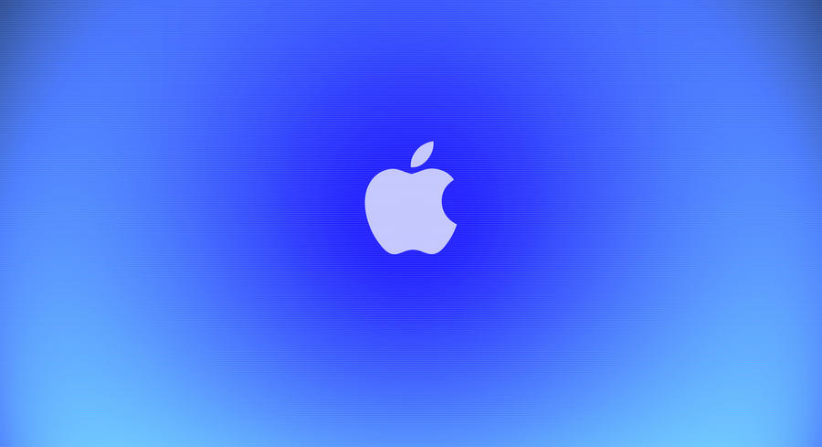 Apple Logo Wallpaper White