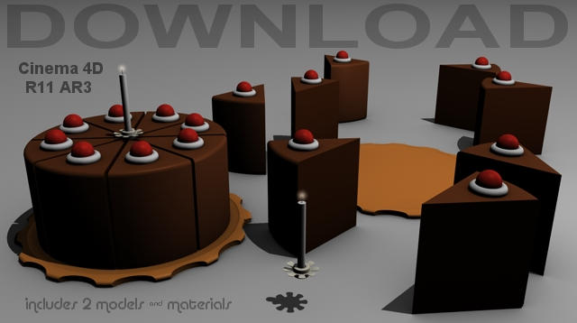 portal wallpaper cake. 3D Model Download -Portal Cake