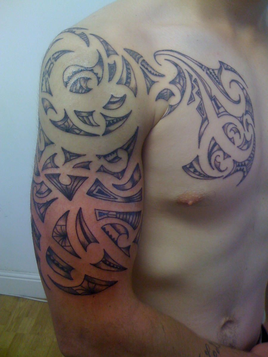 maori arm chest by cyfarwydd