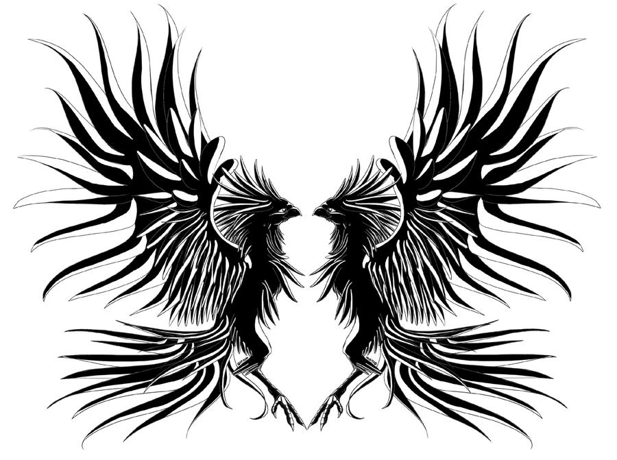 Phoenix Tattoo by ElyFlycorn