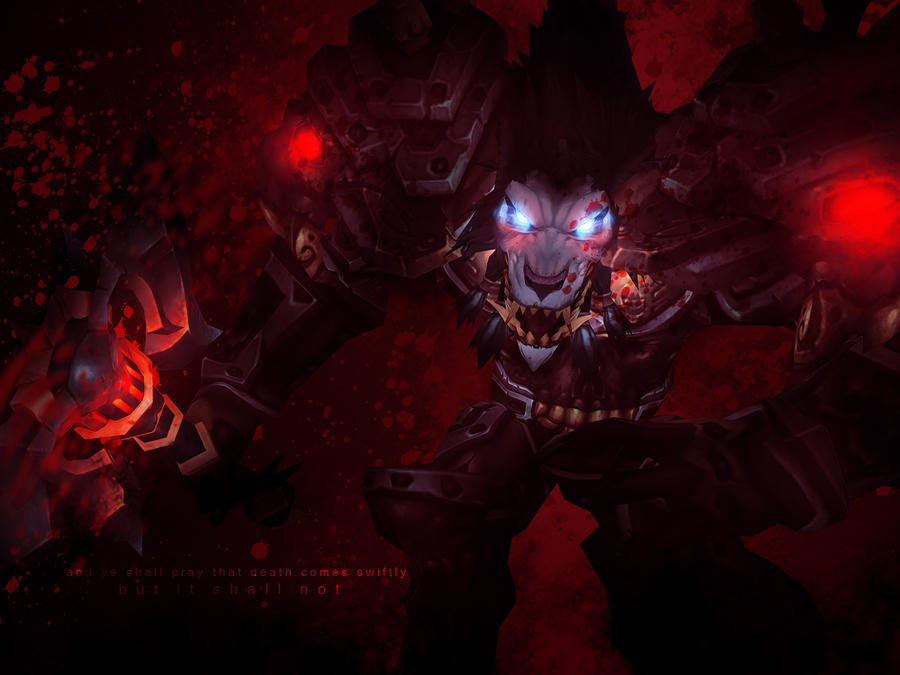 world of warcraft wallpaper orc. But with an orc and in PvE