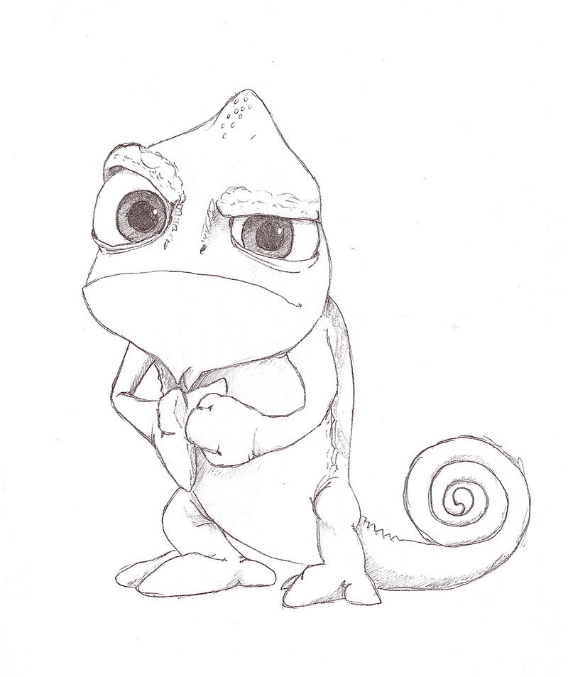 tangled pascal coloring pages - photo #34