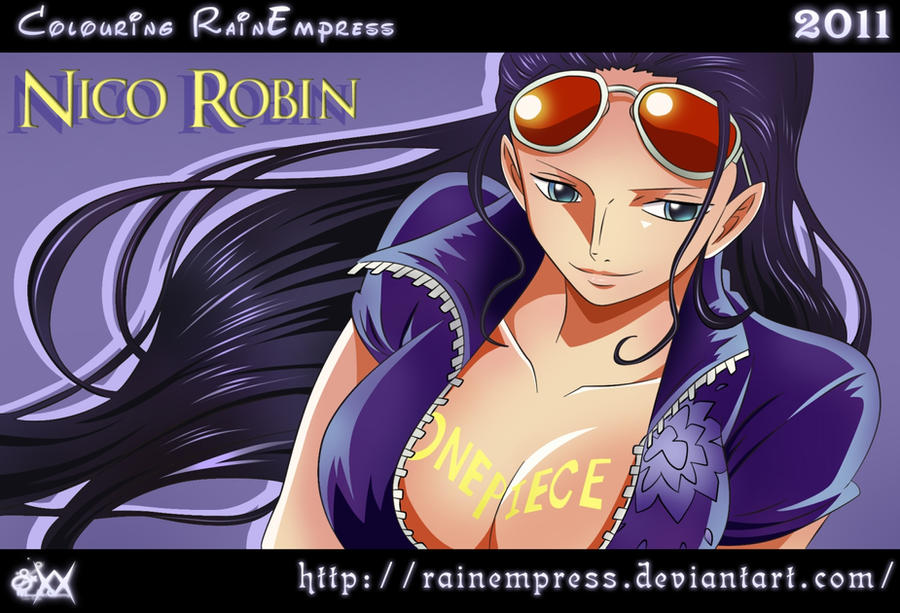 Nico Robin We Go by RainEmpress on deviantART