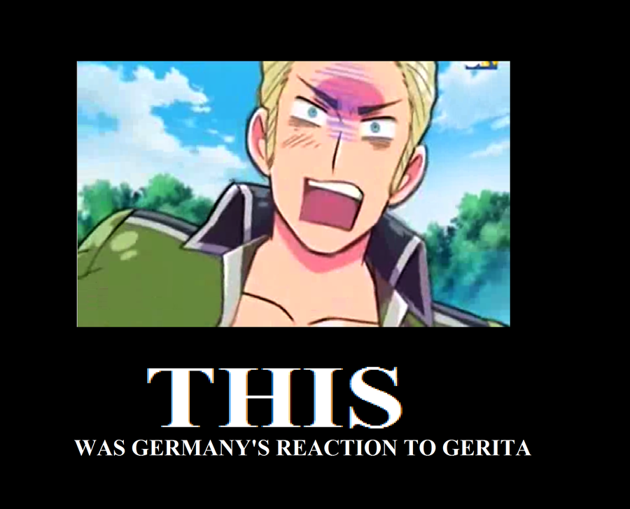 hetalia: Germany motivational poster by XEPICTACOSx
