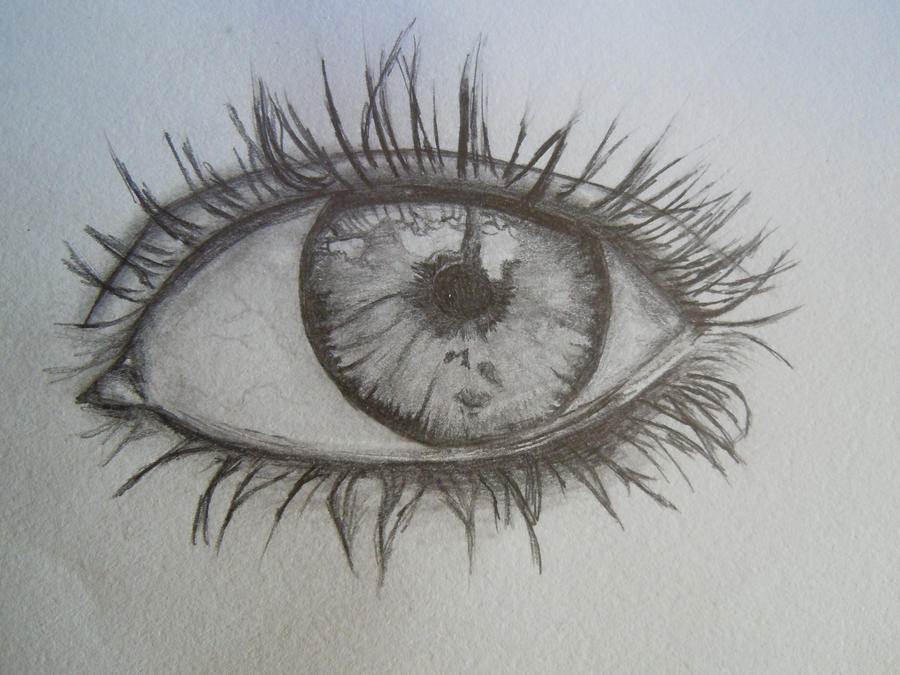 Creative How To Draw Human Eyes Sketch with Realistic