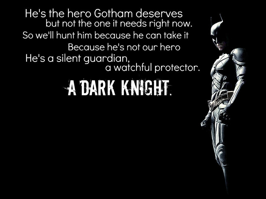 Batman Quote Frank Miller...