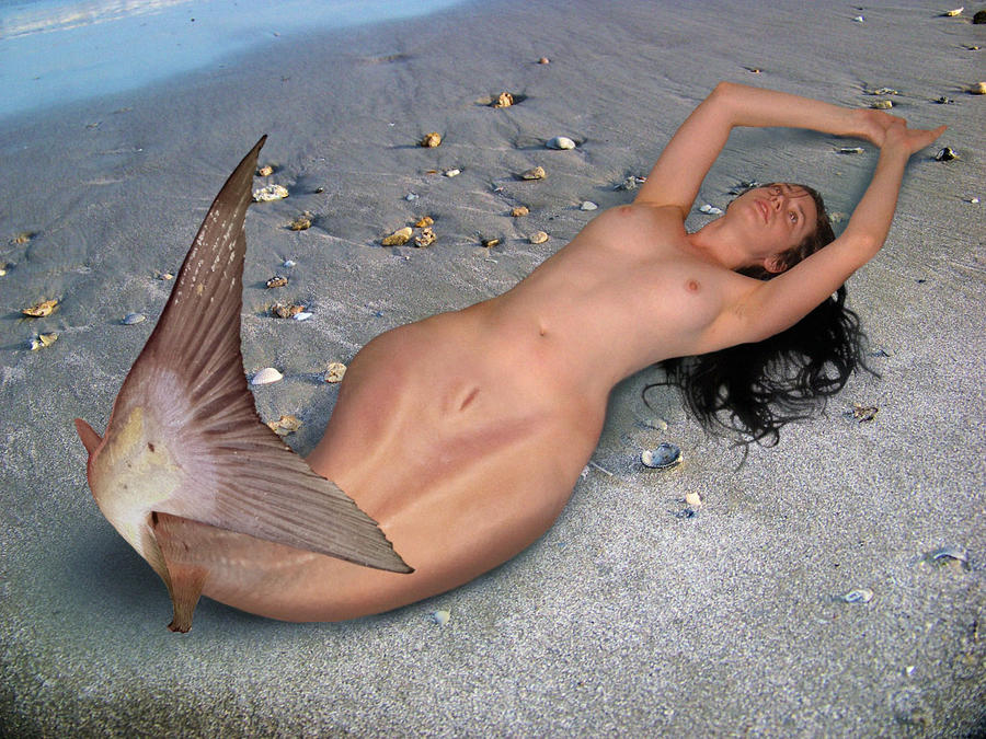 Naked Mermaid Porn 36