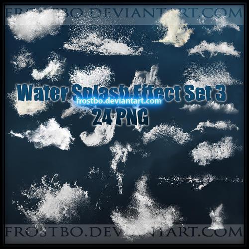 Water Splash PNG SET 3 by FrostBo on DeviantArt