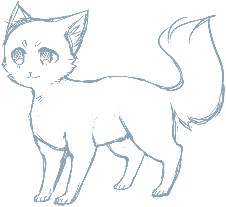 Cat Sketch by JAYWlNG on DeviantArt