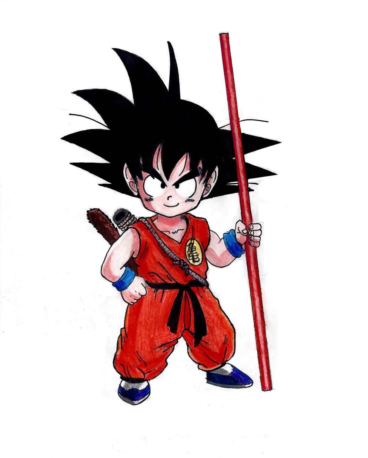 Kid Goku (mini proyecto) - Arte