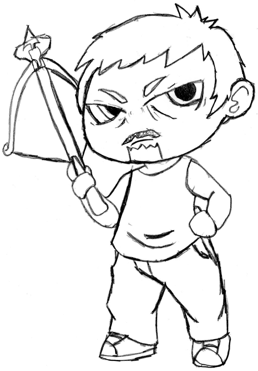 daryl dixon coloring pages - photo #6