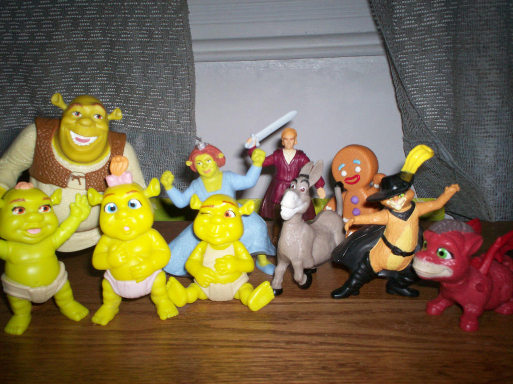 Mcdonalds Shrek Toys 8