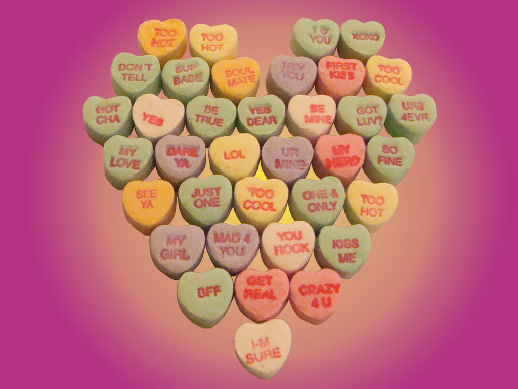 Tumblr Candy Heart Backgrounds Tumblr candy heart backgrounds