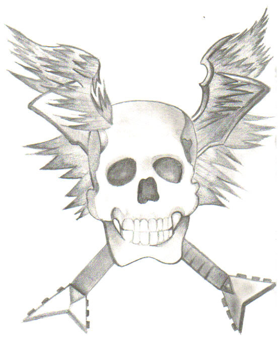 Skull Pencil Drawing Tattoo by xXxslipknot771xXx on deviantART