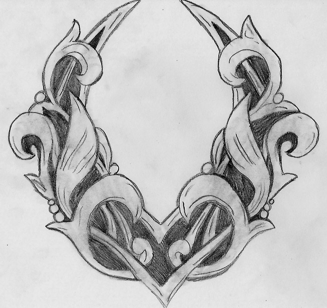 Heart design tattoo by spongytweety on deviantART