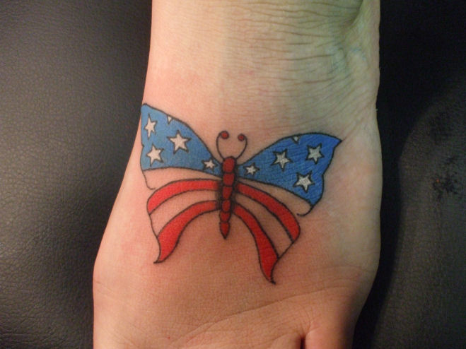 American Flag Butterfly