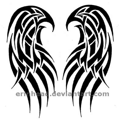 Tattoos  Angel Wings on Angel Wings Tattoo By  Erinhead On Deviantart