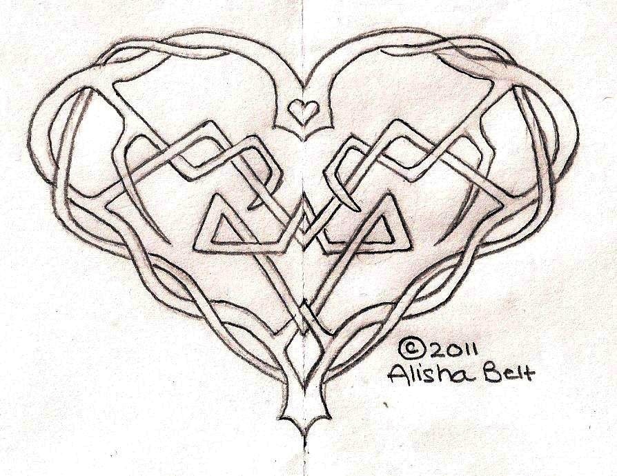 Heart Tattoo Design 2
