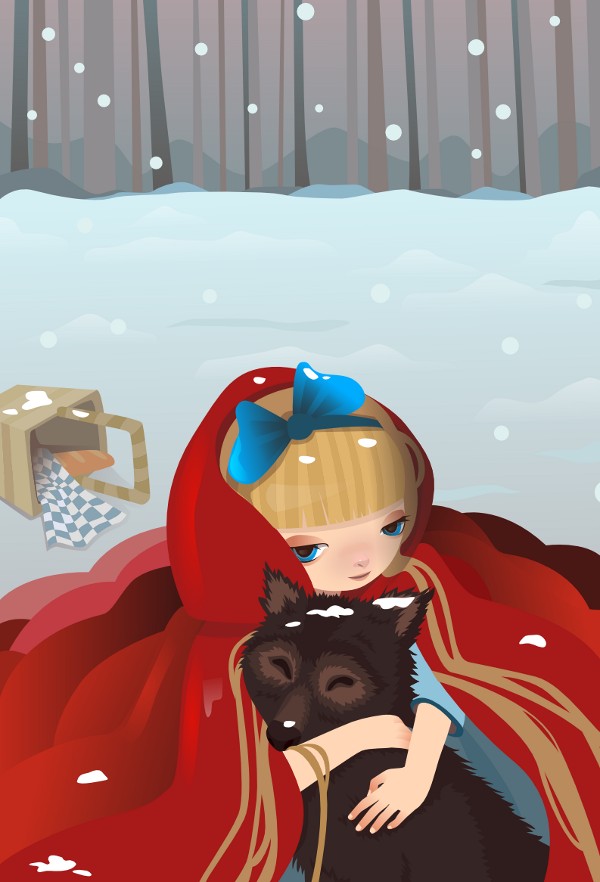 Little Red Riding Hood by Arwassa