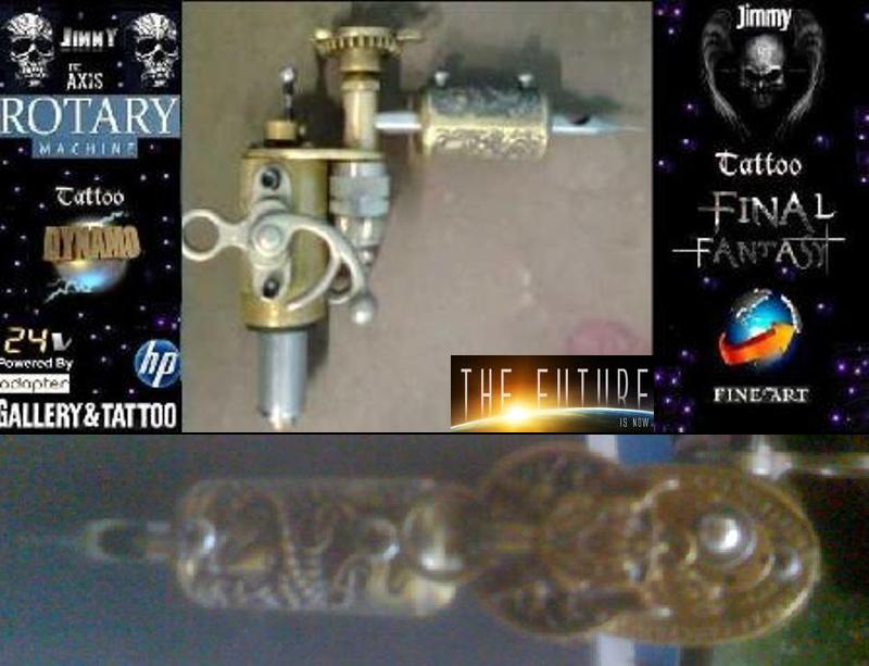 my brass rotary tattoo machine