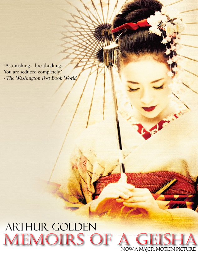 Book cover-Memoirs of a Geisha by xMarr on DeviantArt
