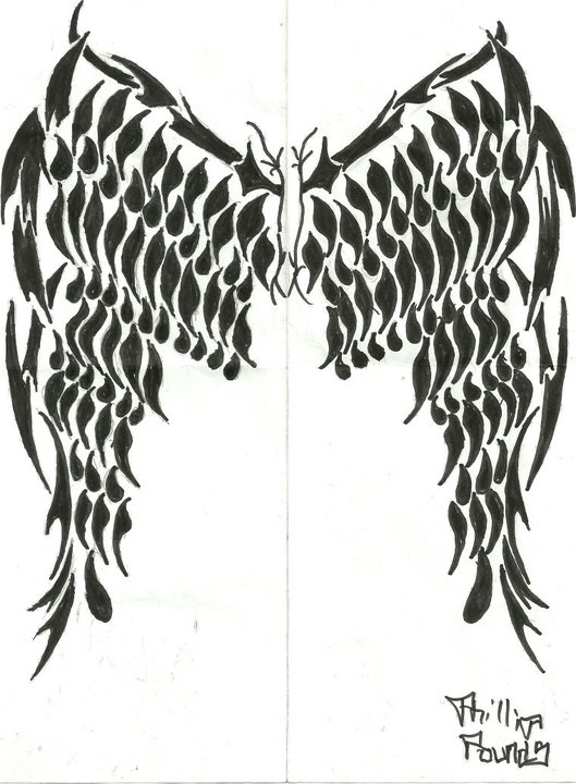 Tribal Wings 2 by Twitchx06 on deviantART