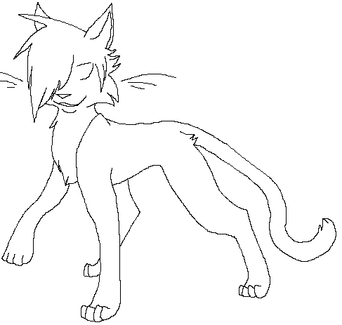 warrior cats coloring pages scourge x - photo #8