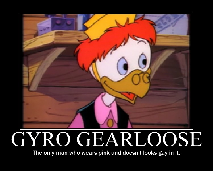 Gyro Gearloose poster by  RedHatMeg on deviantART