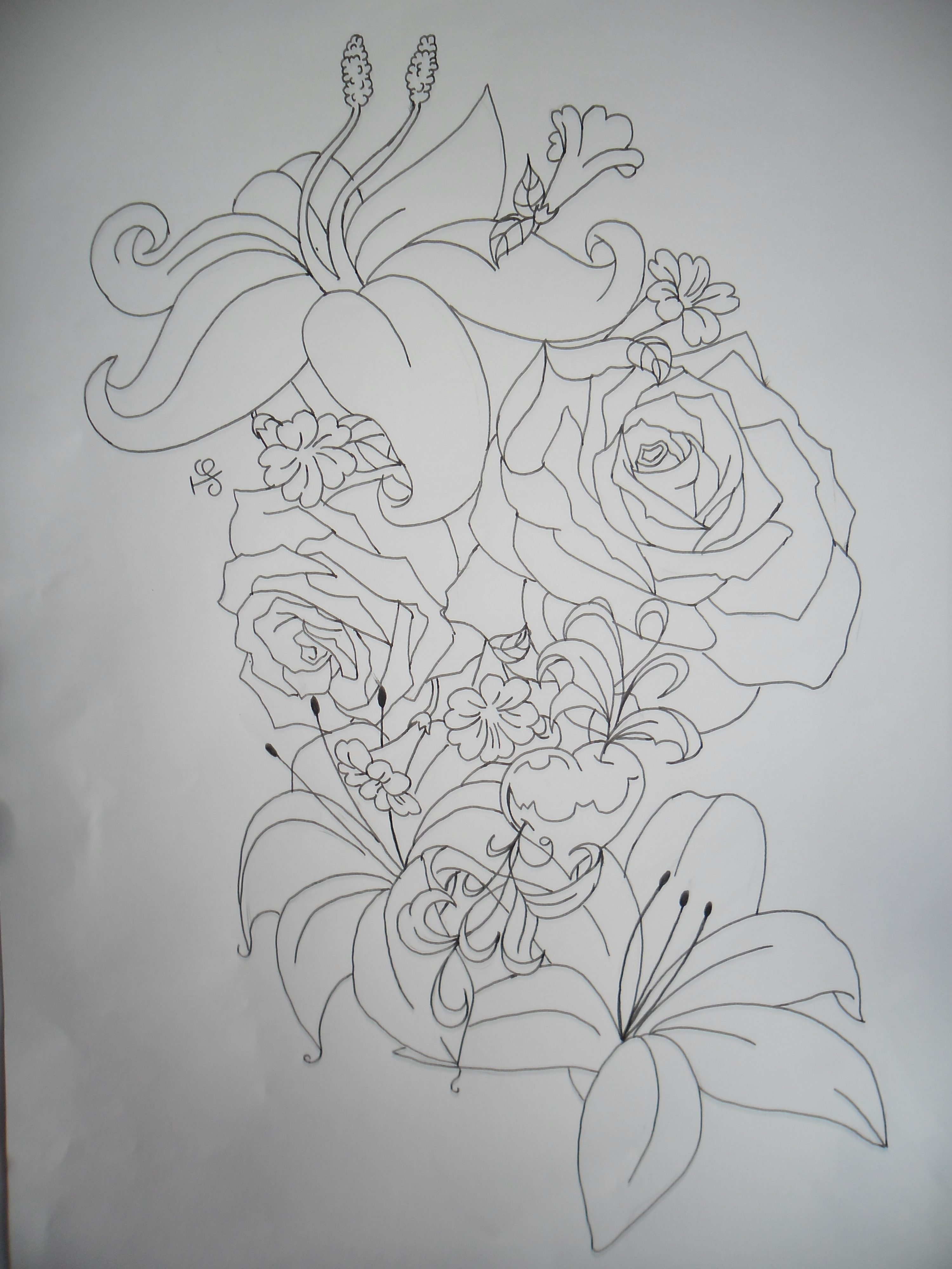 Tattoo Design Flower