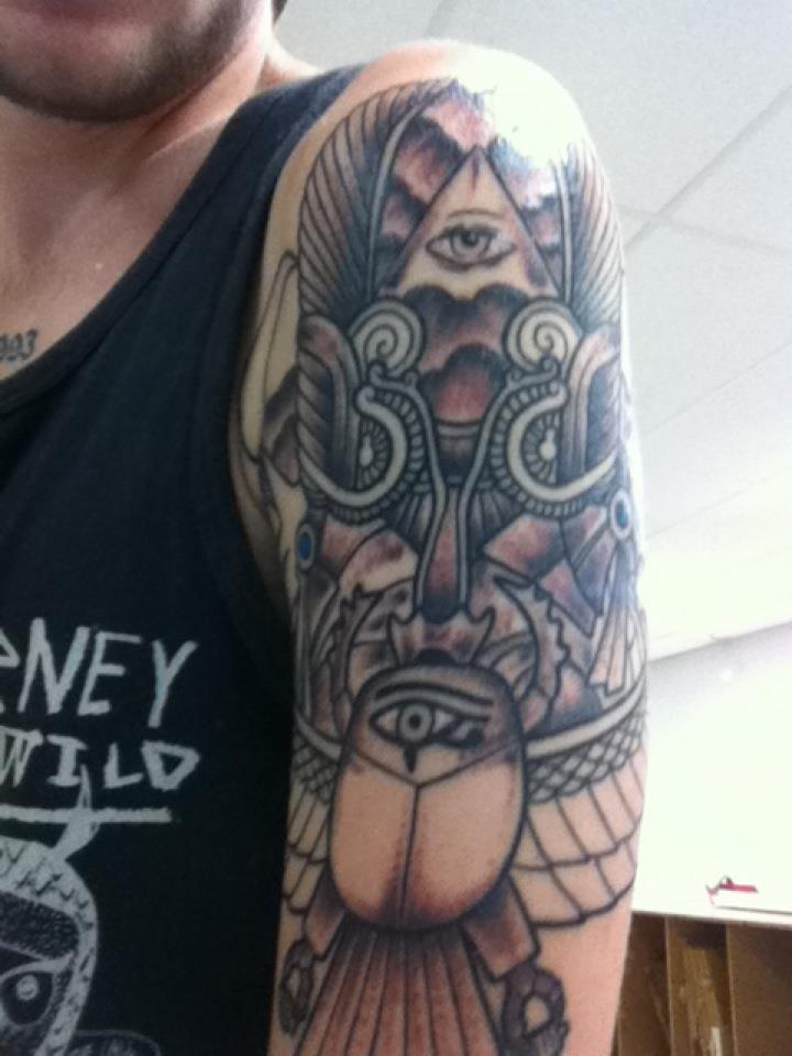 Josh tattoo shaded by rudidrendel on deviantART
