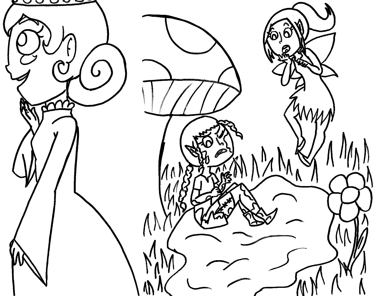 Coloring Book Pages 3 and 4 by MsMayfair on DeviantArt