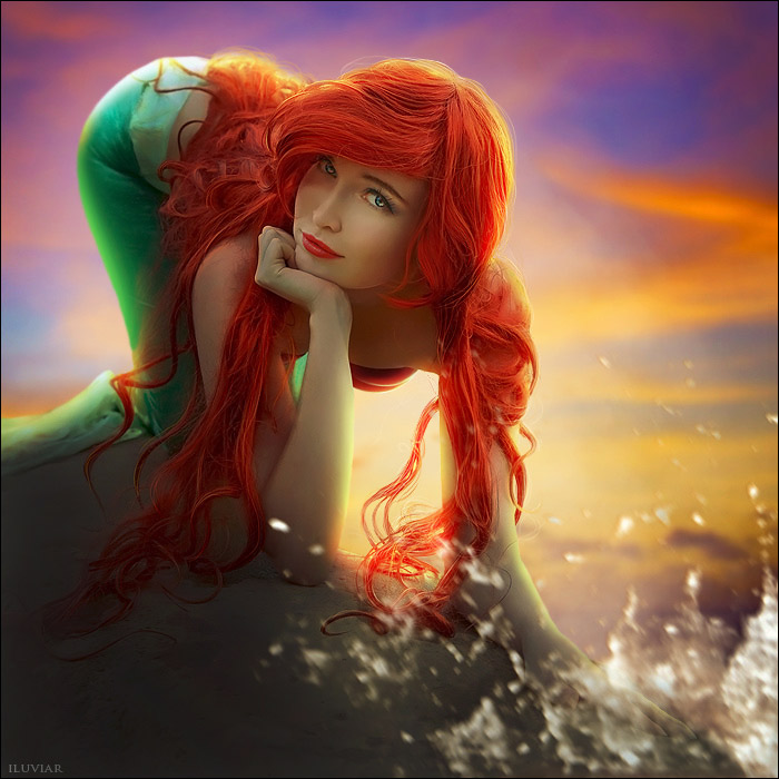 The little mermaid by iluviar on DeviantArt