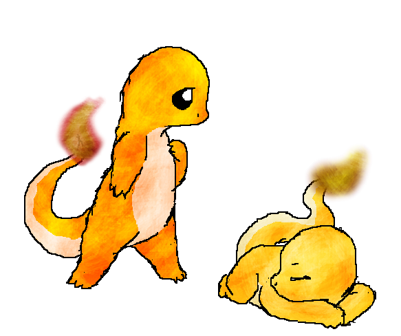 shiny_and_non_shiny_charmander_by_the_resident_artist-d5dnv8n.png