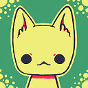 Yellow Kitty Avatar by knitetgantt