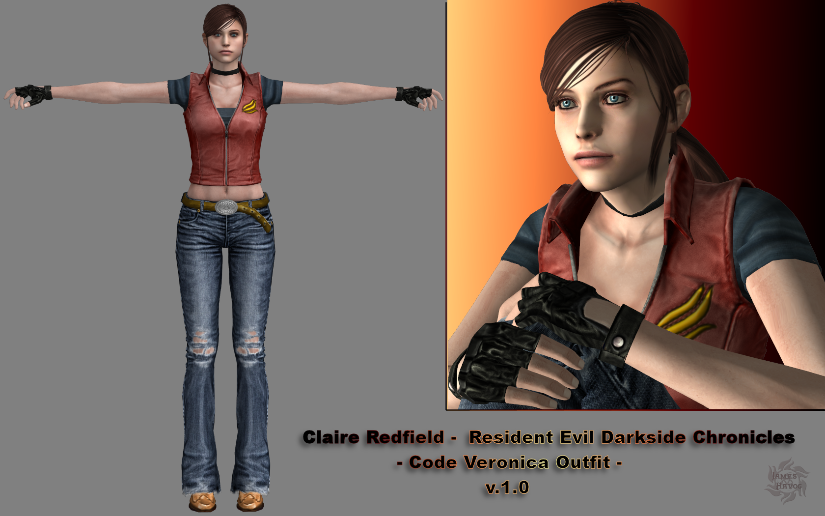 resident evil claire redfield 3200x4000 wallpaper - Video 