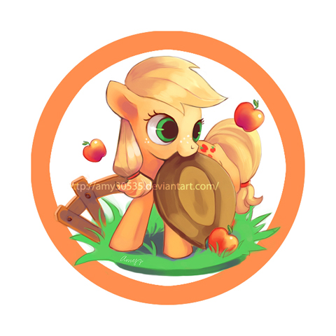 filly_badge_series___applejack_by_amy305