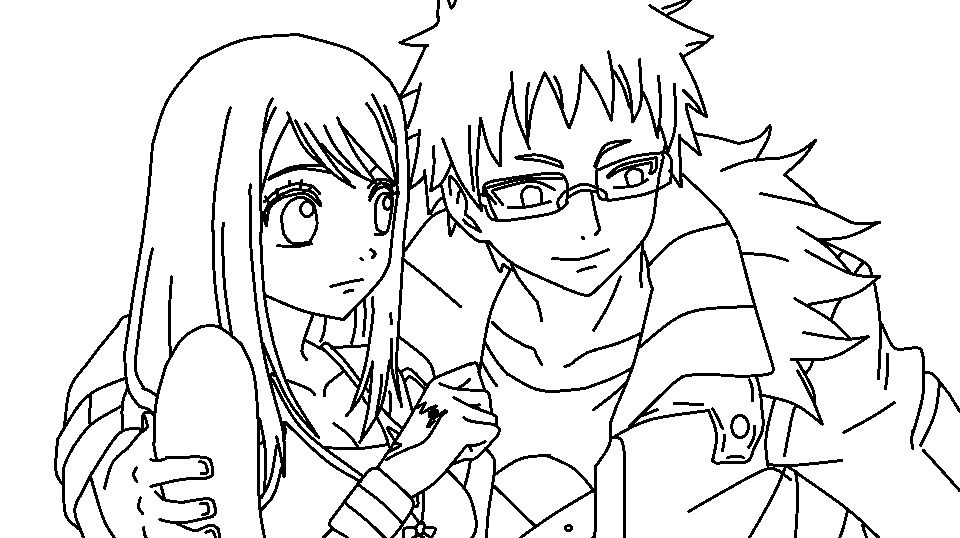 fairy tail coloring pages anime for kids - photo #11