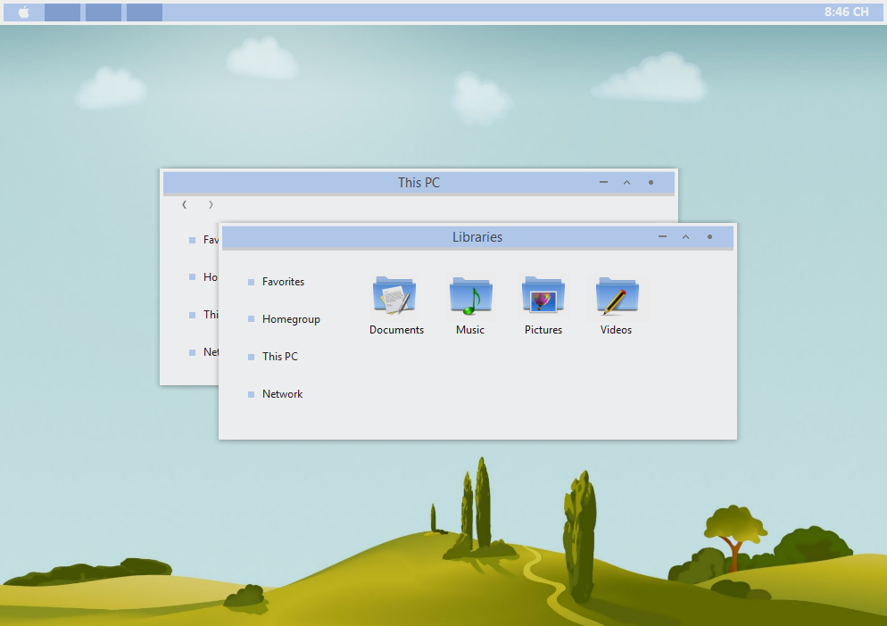 MeeGo Skin Pack 2.0 for Win7/8/8.1 Released